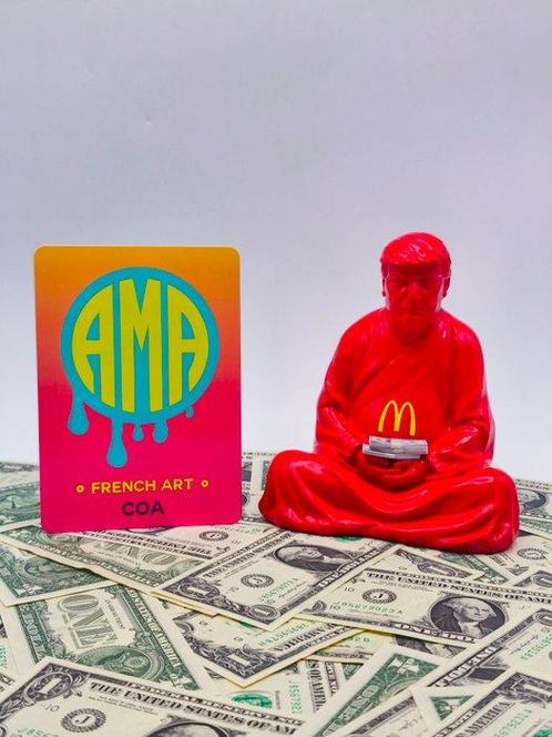 AMA (1985) - Holy Cash Trump - McDonalds, Antiek en Kunst, Kunst | Schilderijen | Modern