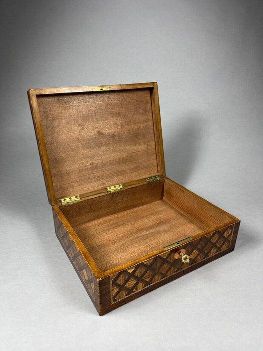 Sieradendoos - Mahonie, Palissander, Antiek en Kunst, Antiek | Overige Antiek