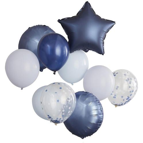 Blauwe Ballonnen Set Ster, Hobby & Loisirs créatifs, Articles de fête, Envoi
