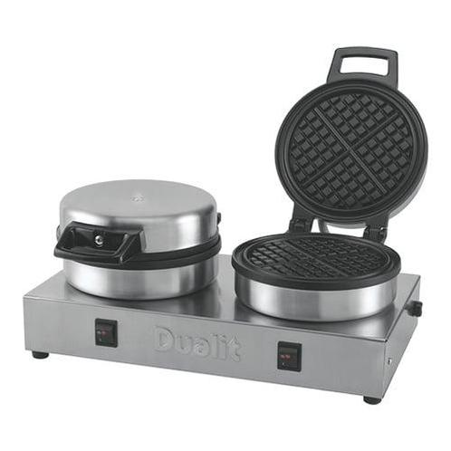 Wafel bakapparaat | 1,6kW | met 2 thermostaten en 2, Zakelijke goederen, Horeca | Keukenapparatuur, Nieuw in verpakking, Verzenden