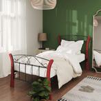vidaXL Bedframe metaal zwart 90x200 cm, Huis en Inrichting, Slaapkamer | Bedden, Verzenden, Nieuw