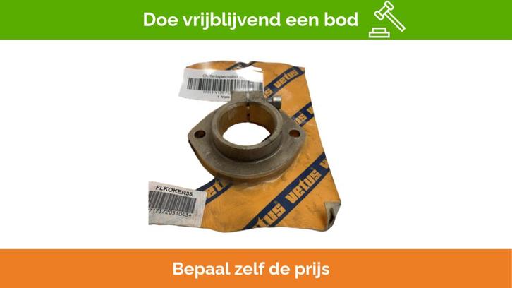 Bieden: Vetus FLKOKER35 35 mm Brass Propeller Shaft Mountin, Watersport en Boten, Bootonderdelen, Ophalen of Verzenden