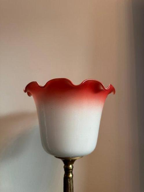 Lampe - Laiton moulé - Style Art déco, Antiek en Kunst, Curiosa en Brocante