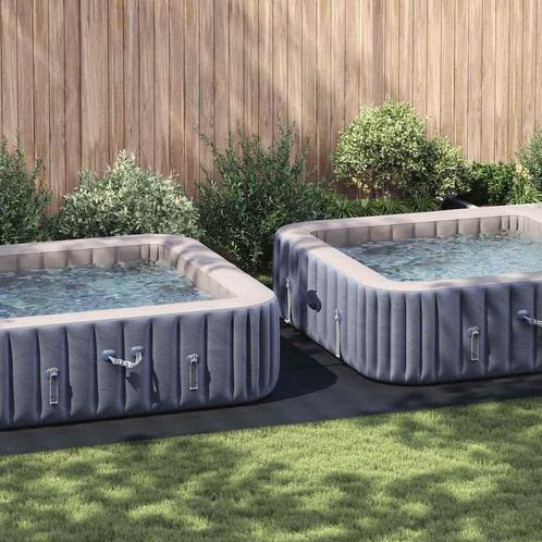 vidaXL Vijvergrondzeil Zwart 750 x 372 cm Polyester, Tuin en Terras, Zwembaden, Nieuw, Verzenden
