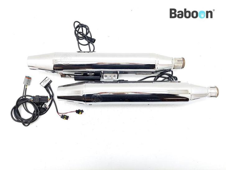 Uitlaatdemperset Sport Harley-Davidson FLHC Softail Heritage, Motoren, Onderdelen | Harley-Davidson, Gebruikt, Verzenden
