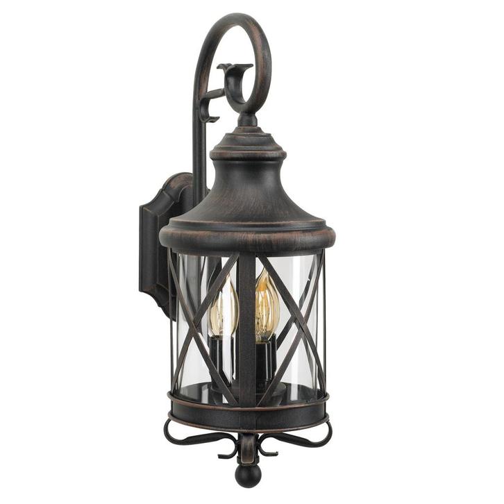 Stal- & Boerderijlampen Romantica 3-lichts Muurlamp Incl. Le, Tuin en Terras, Buitenverlichting, Verzenden