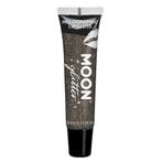 Moon Glitter Holographic Glitter Lipgloss Black 15ml, Hobby & Loisirs créatifs, Articles de fête, Verzenden