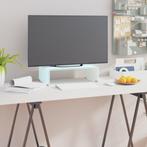 vidaXL Tv-meubel/monitorverhoger 40x25x11 cm glas groen, Verzenden, Nieuw