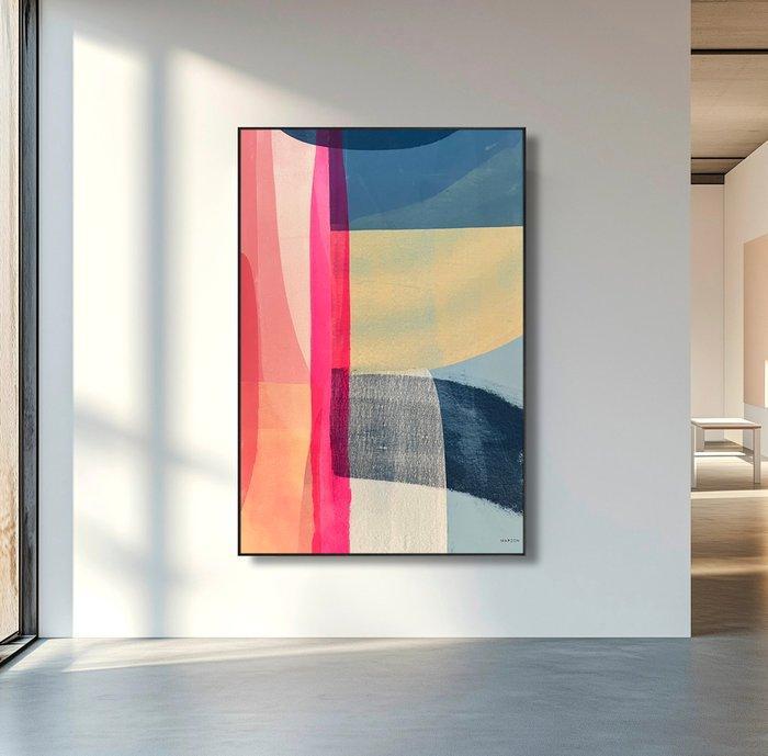 Marzon (1977) - Carnaval Nr. 21 - XXL, Antiek en Kunst, Kunst | Schilderijen | Modern