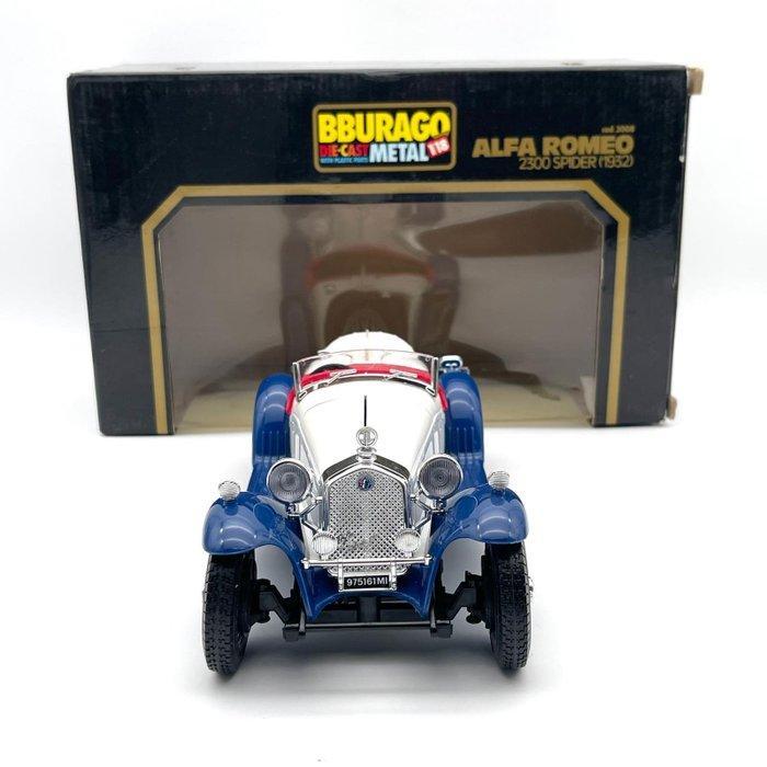 Bburago 1:18 - Modelauto - Alfa Romeo 8C 2300 Spider - 1932, Hobby en Vrije tijd, Modelauto's | 1:5 tot 1:12