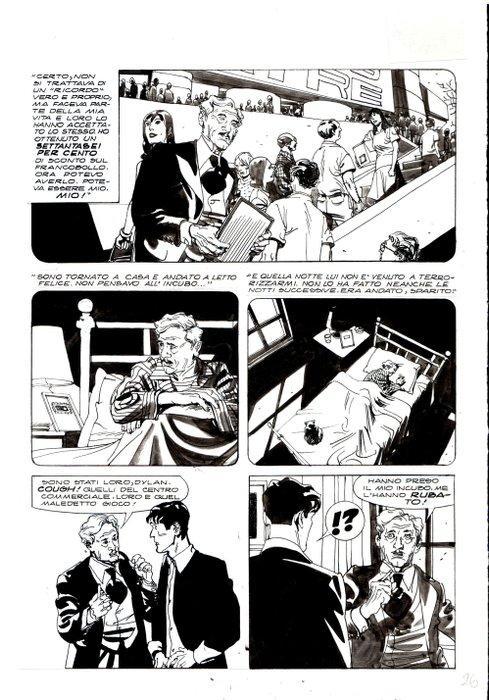 Mari, Nicola - 2 Original page - Dylan Dog Gigante #7 -, Boeken, Stripverhalen