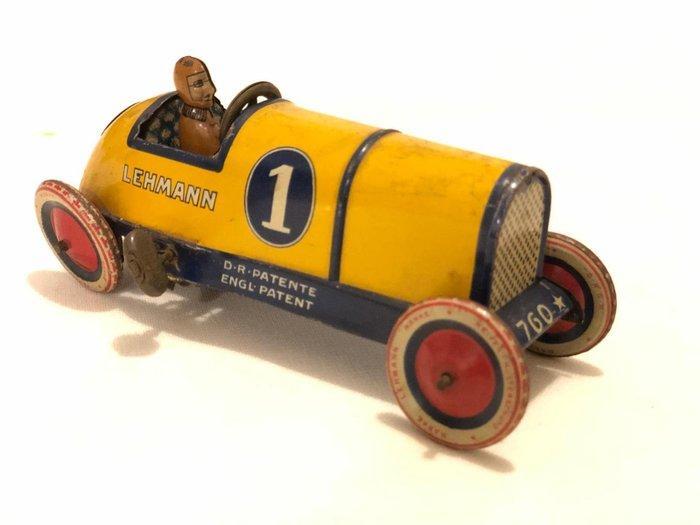 Lehmann - Blikken speelgoedauto - Auto da Corsa Lehmann, Antiquités & Art, Antiquités | Jouets
