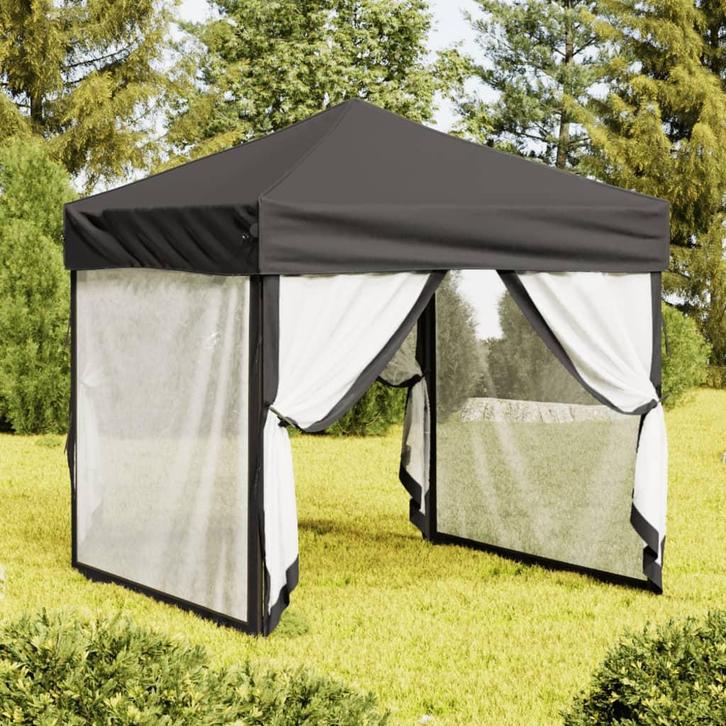 vidaXL Partytent inklapbaar met zijwanden 2x2 m, Tuin en Terras, Partytenten, Nieuw, Verzenden