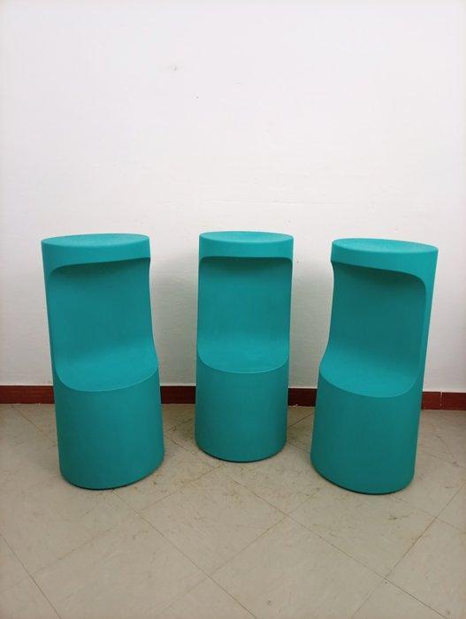 Plust - Kruk (3) - Fura - polyethyleen - Logo Prosecco Zonin, Antiek en Kunst, Antiek | Meubels | Stoelen en Sofa's