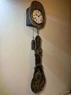 Antieke Franse Comtoise-klok van Perrenet 19e eeuw - Messing, Antiek en Kunst, Curiosa en Brocante