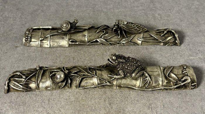 Set presse-papiers (paperweights) - Brons - China - Eind 20e, Antiek en Kunst, Antiek | Overige Antiek