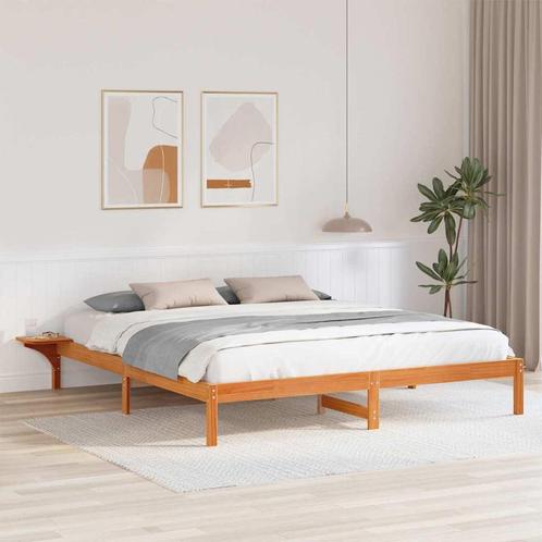 vidaXL Bedframe Wasbruin Wasbruin, Huis en Inrichting, Slaapkamer | Bedden, Nieuw, Verzenden