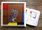Jos Verheugen - Free after Mondrian, with Little Owl (M1045,, Antiek en Kunst