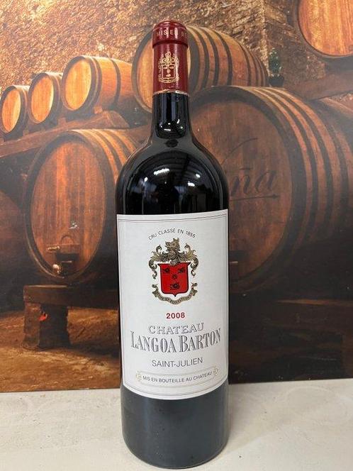 2008 Langoa Barton - Saint-Julien Grand Cru Classé - 1, Verzamelen, Wijnen
