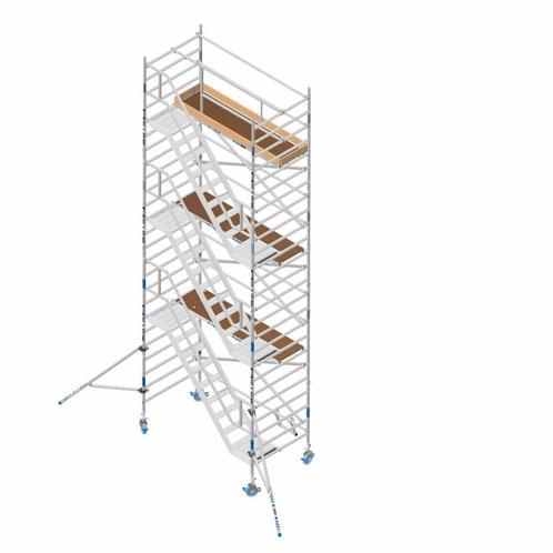 ASC trappentoren 135 x 250 x 8 mtr. WH, Doe-het-zelf en Bouw, Ladders en Trappen, Trap, Nieuw, Verzenden