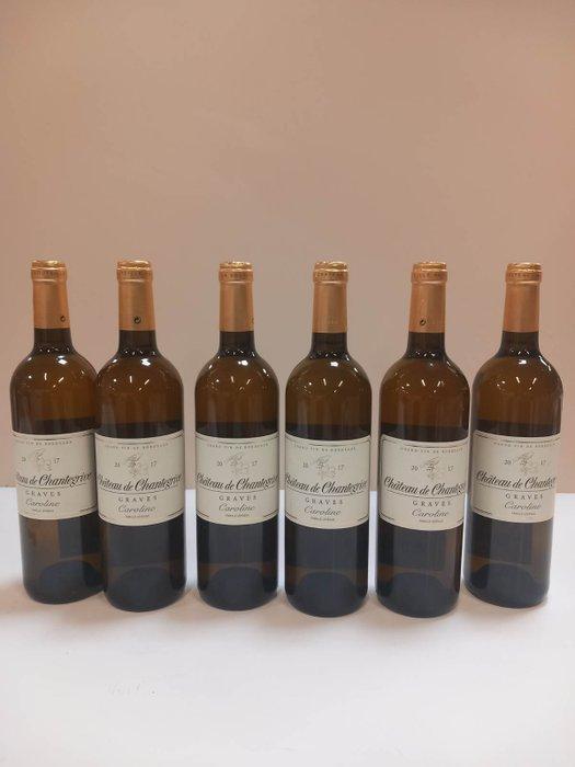 2017 Château Chantegrive - Graves - 6 Flessen (0.75 liter), Verzamelen, Wijnen
