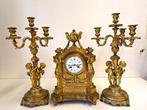 Klok en garnituur set  (3) - Mon Marquis - Languereau -, Antiquités & Art, Antiquités | Horloges