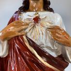Beeld, Heilig Hart - 41 cm - Prachtig religieus beeld van
