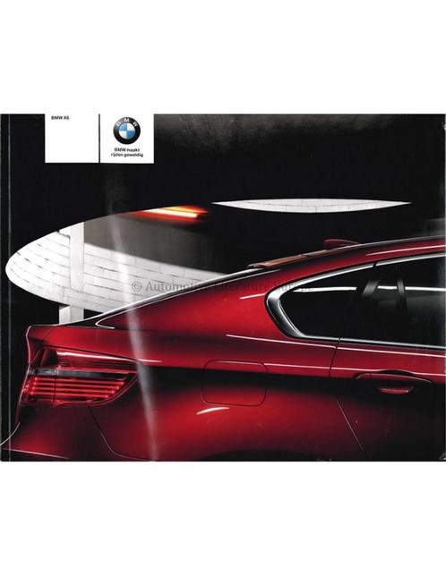 2009 BMW X6 BROCHURE NEDERLANDS, Livres, Autos | Brochures & Magazines