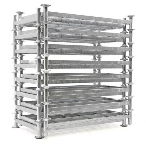 Gebruikte Mobiele stapelrack mobiele rack partij aanbieding, Zakelijke goederen, Kantoor en Winkelinrichting | Magazijn, Stelling en Opslag