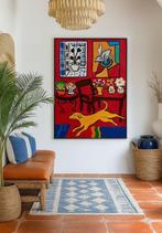 E. García - PERRO AMARILLO EN HABITACIÓN ROJA - XL (NO