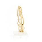 Schaap-/-Citroen gouden anker schakelarmband, Ophalen of Verzenden, Gebruikt, Overige kleuren, Goud