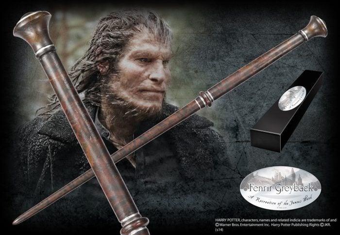 Harry Potter Toverstaf Fenrir Greyback, Verzamelen, Harry Potter, Ophalen of Verzenden