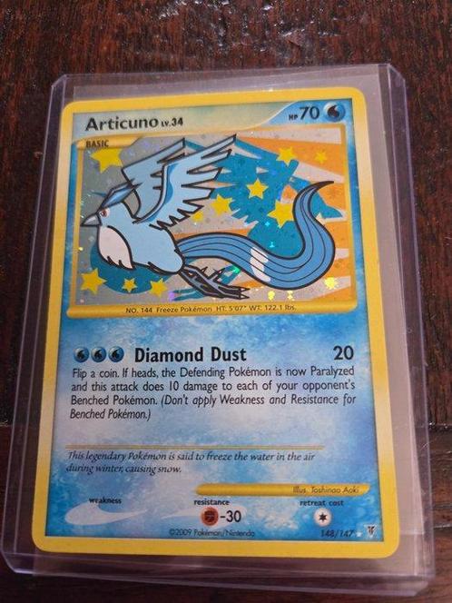 Pokémon - 1 Card - Articuno 148/147 Secret rare - Platinum -, Hobby en Vrije tijd, Verzamelkaartspellen | Pokémon