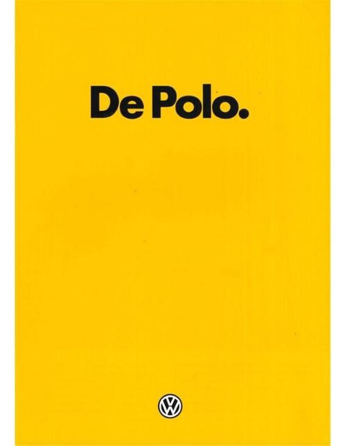 1982 VOLKSWAGEN POLO BROCHURE NEDERLANDS, Boeken, Auto's | Folders en Tijdschriften