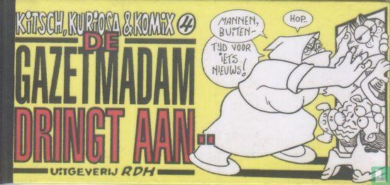 De gazetmadam dringt aan - 1998, Livres, BD, Envoi