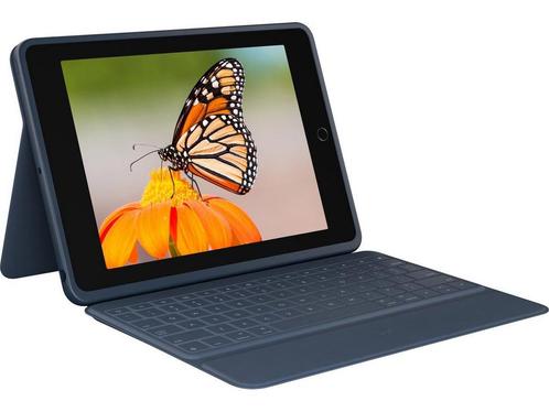Logitech Rugged Combo 3 - Toetsenbordcase voor iPad (7e en, Computers en Software, Apple iPads, Zo goed als nieuw, Verzenden