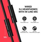 A71 DJ Studio Gaming Koptelefoon met 6.35mm en 3.5mm AUX, Verzenden, Nieuw