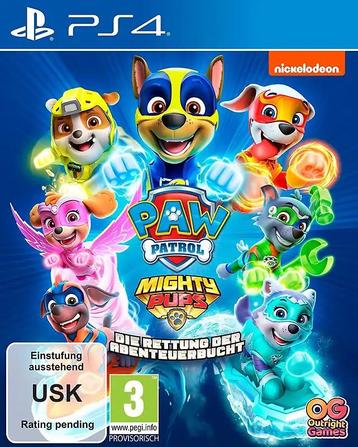 Paw Patrol Mighty Pups Save Adventure Bay-Duits (PlayStation, Ophalen of Verzenden