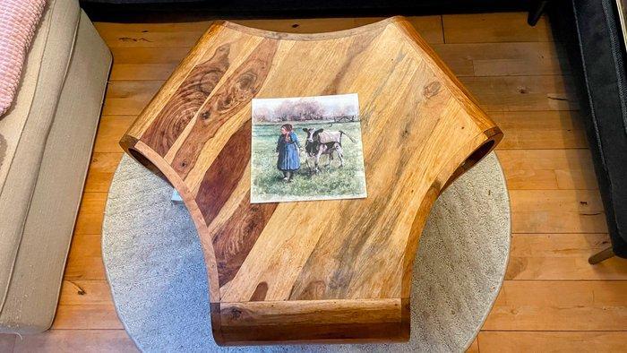 Joke Plomp (1952) - Staphorst, meisje met kalf, Antiek en Kunst, Kunst | Schilderijen | Klassiek