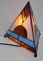 Tafellamp - Glas-in-lood - Gothic stolp lamp, Antiek en Kunst