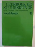 LEERBOEK BESTUURSKUNDE. DEEL B: WERKBOEK 9789062836918, Boeken, Verzenden, Zo goed als nieuw, M.L. Bemelmans-Videc