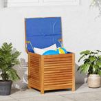 vidaXL Tuinbox met jaloezieën 60x50x56 cm massief acaciahout, Verzenden, Nieuw
