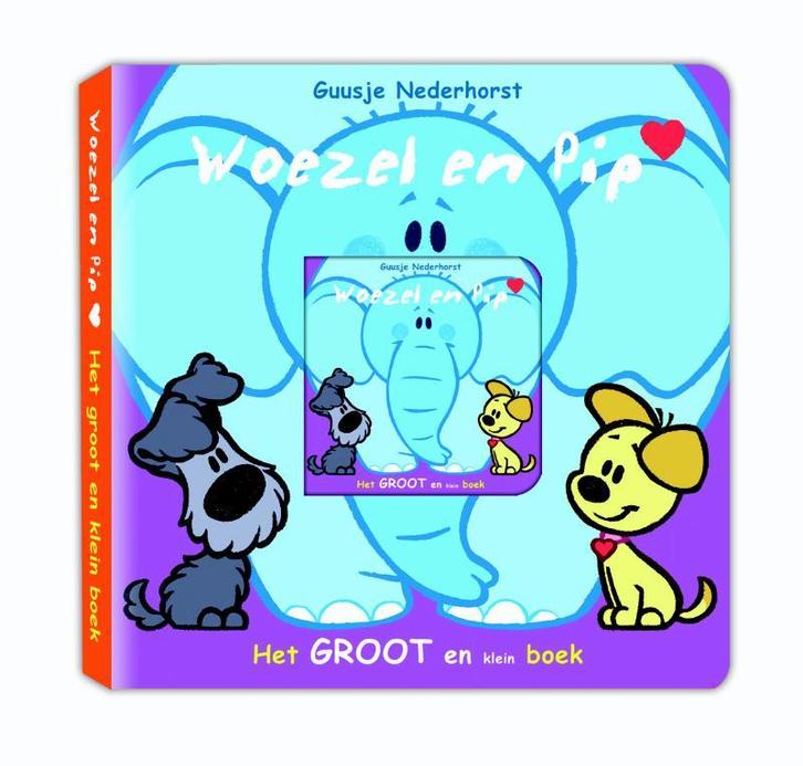Het Groot en Klein Boek / Woezel & Pip 9789079738250, Boeken, Kinderboeken | Baby's en Peuters, Gelezen, Verzenden