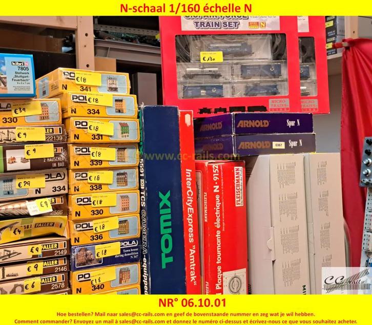 N-schaal modeltreinen Fleischmann Roco Minitrix Arnold Trix, Hobby en Vrije tijd, Modeltreinen | N-Spoor, Gelijkstroom, Zo goed als nieuw