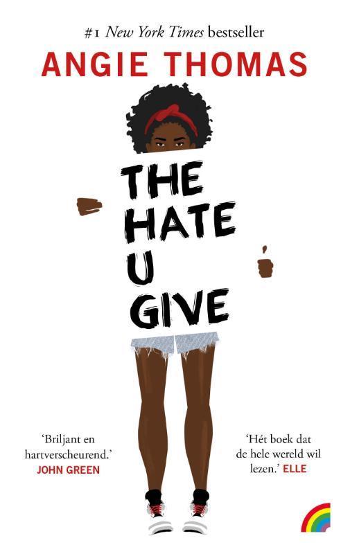 The hate u give / Rainbow pocketboeken / 1360 9789041713629, Boeken, Romans, Gelezen, Verzenden