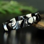 Onyx, bandagaat - kwaliteitsjuweel - prachtige patronen -