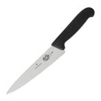 Koksmes | RVS | Zwart | Lengte 315mm Victorinox, Verzenden, Nieuw in verpakking