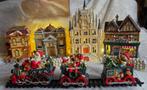 Kerstdecoratie o.a. Typisch Hollands (10) - Kerstdorp van 4, Nieuw