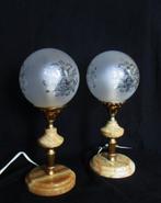 Tafellamp - Glas, Kristal, Marmer, Antiek en Kunst