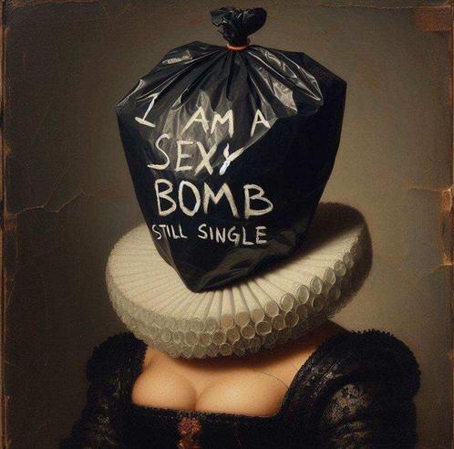 Slasky - Sexy Bomb, Antiquités & Art, Art | Peinture | Moderne